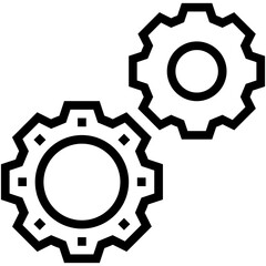 Cog Vector Icon