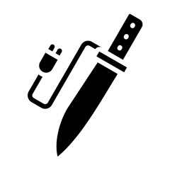Electric Knife Icon Style