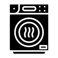 Portable Dryer Icon Style