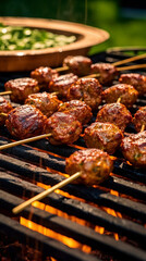 bbq_meatballs_in_a_barbecue_party
