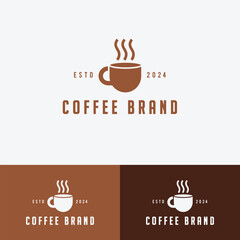 coffee cup icon vector, line sign coffee cup icon vector, line sign A cup of hot cafe coffee or caffeine drink flat vector icon for food apps and websites
