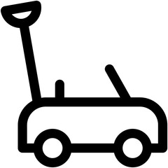 Toy Car Vector Icon