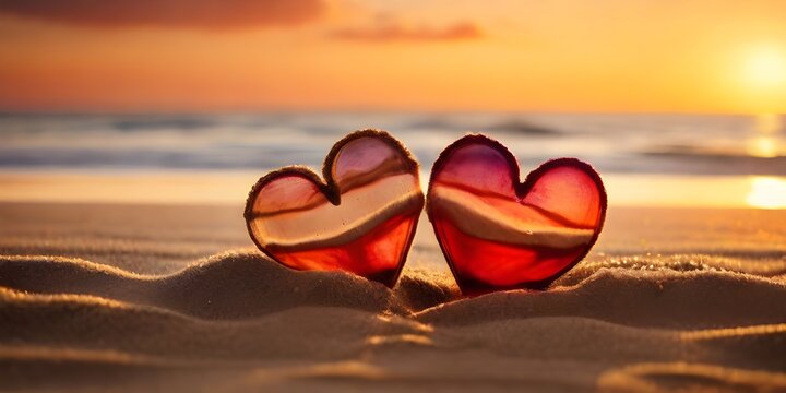 heart on the beach travel, vacation, holiday, water, sun, ocean, sky, tropical, heart, nature, fashion, relaxation, 