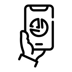 smartphone Line Icon