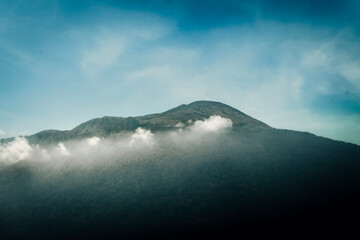 Clouds Over Ciremai mountain