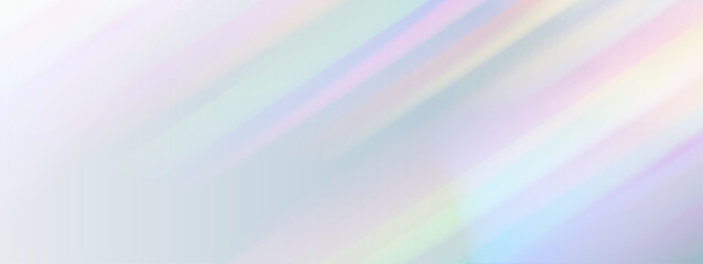 Rainbow light prism effect, transparent background. Crystalline glare leakage reflection. Abstract blurred rainbow light background overlay effect.	 - obrazy, fototapety, plakaty