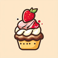Colorful Dessert Logo Design