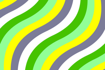 Loop pastel colored wavy stripe background for title movie