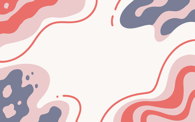 Abstract background poster. Good for fashion fabrics, postcards, email header, wallpaper, banner, events, covers, advertising, and more. Valentine's day, women's day, mother's day background.