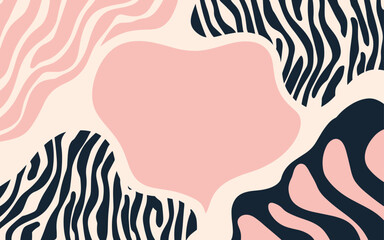 Abstract background poster. Good for fashion fabrics, postcards, email header, wallpaper, banner, events, covers, advertising, and more. Valentine's day, women's day, mother's day background.