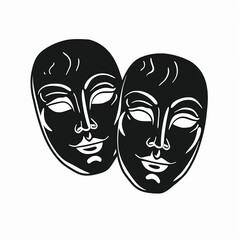 comedy and tragedy theater masks