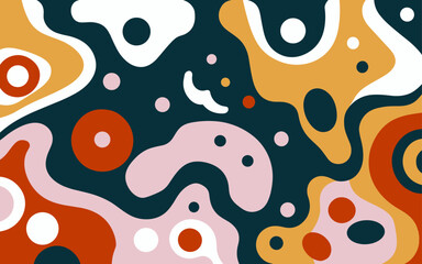 Abstract tulip background poster. Good for fashion fabrics, postcards, email header, wallpaper, banner, events, covers, advertising, and more.