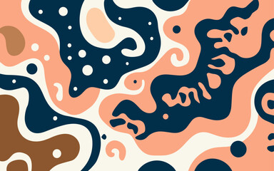 Abstract tulip background poster. Good for fashion fabrics, postcards, email header, wallpaper, banner, events, covers, advertising, and more.