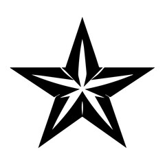 Star Computer Icons, shinning stars, angle, triangle, logo