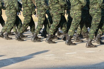 soldiers in uniform