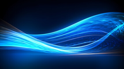 Naklejka premium Line glowing motion blur illustration light background, energy neon light, effect bright line glowing motion blur