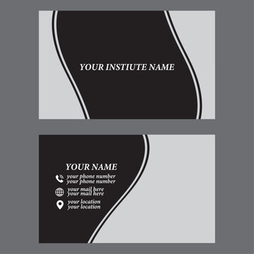 New, typography, standard, minimal, clean, abstract , visiting card concept ideas free printable vector eps  free download for your company and your self.

