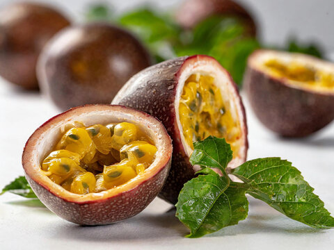 Passionfruit Close up high resolution images