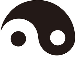 yin yang symbol - obrazy, fototapety, plakaty