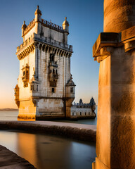 Belém Tower, Portugal - obrazy, fototapety, plakaty