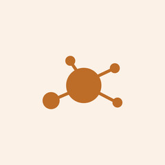 modern molecule outline icons. Set of modern illustrations for mobile apps, web sites, flyers, banners etc isolated on white background.