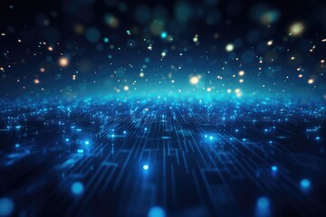 Obraz premium Celebration background for night party and electronic music