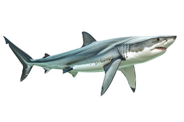Fototapeta na wymiar shark isolated on transparent background