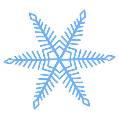 Snowflake Doodle Icon