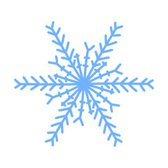 Snowflake Doodle Icon