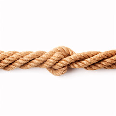 Fototapeta premium rope isolated on a white background