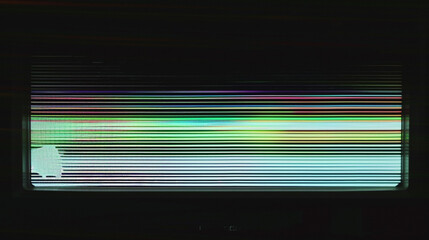 Tv No Signal. Vhs Noise Glitch. Real Analog Static Flickering Noise Texture. Copy paste area for texture