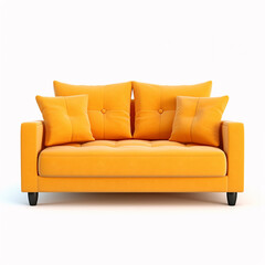 sofa isolated on a white background