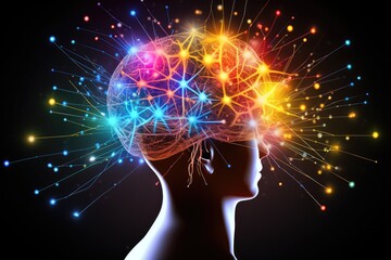 Brain puzzle, thinker person, intellectual challenges and puzzles for cognitive engagement and brain health, brain structure, memory puzzle neurons, mindful logic, brain strategy vision and consulting