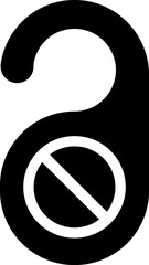 Do not disturb hanger icon