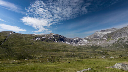 Fototapeta na wymiar Alpine Landscape, in the Arctic
