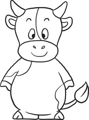 Obraz premium laugh zodiac mascot distressed pose thinking