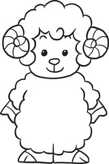 Obraz premium comic kids friends friendship sketch