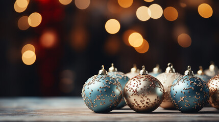 Obraz premium elegant_christmas_background_banner_with_blank_space_fo