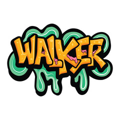 graffiti lettering typography art illustration