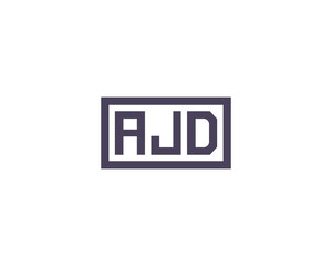 Fototapeta premium AJD Logo design vector template