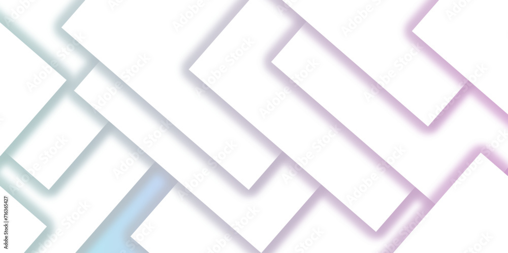 Poster modern minimal geometric white light background abstract design. vector abstract graphic design bann
