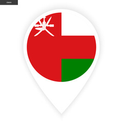 Elevate your designs with the Oman Flag Marker Icon. Perfect for maps, infographics, and patriotic projects. Capture attention with national pride in a simple yet impactful design.