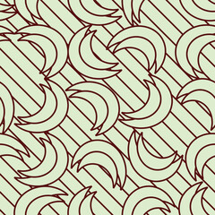 Seamless pattern background, design vector Textile fabric print 
