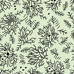 Seamless pattern background, design vector Textile fabric print 