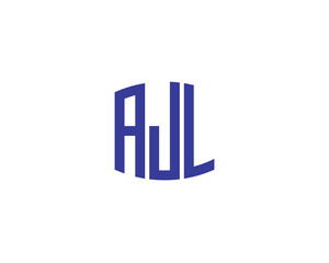 AJL Logo design vector template