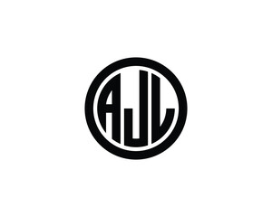AJL Logo design vector template