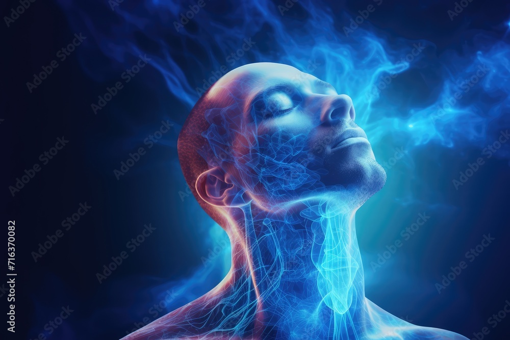 Poster brain puzzle jigsaw: training for mind fitness. energy flows through synapses, enhancing skill and n