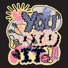 Happy Valentine's Day Collection Vector Design.