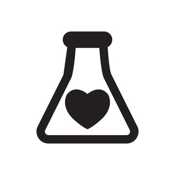 Love chemistry icon