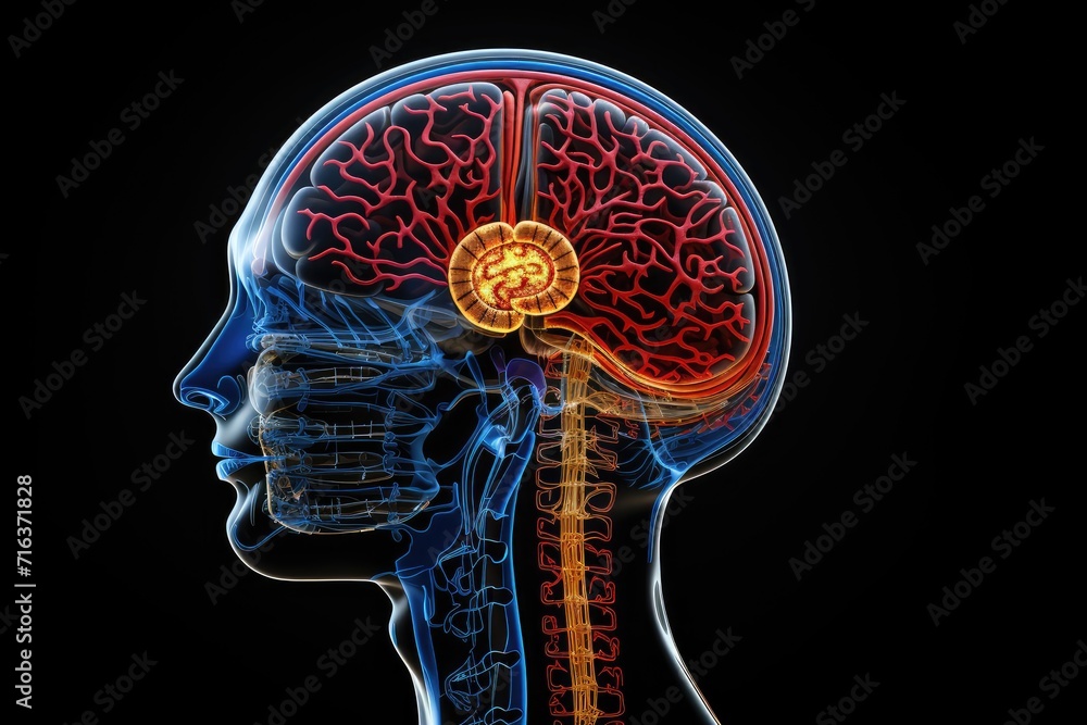 Poster spatial intelligence fornix central neural pinnacle. hypnopompic state, positive mindset science ill